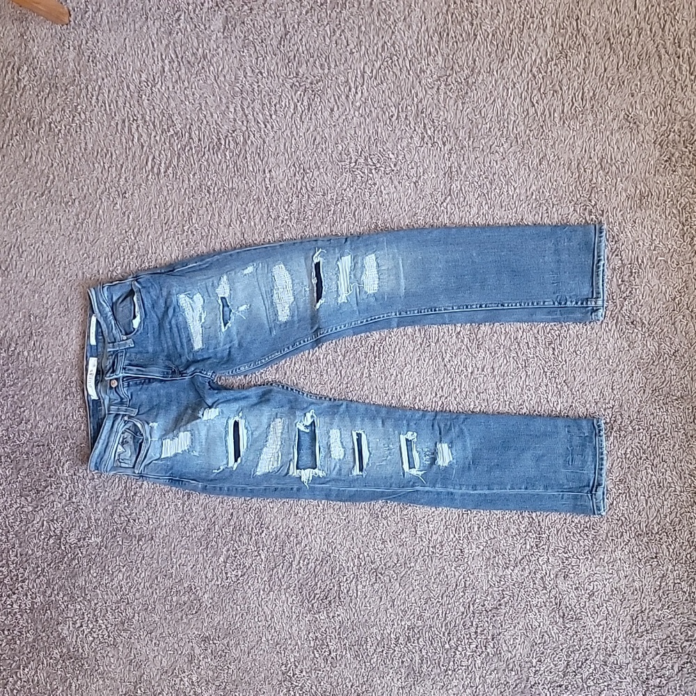 Guess Slim Tapered Ripped Jeans 30/32